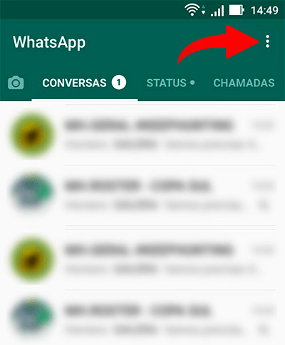 passo2 Como entrar no Whats App Web?